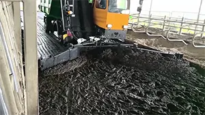 Racleur à lisier